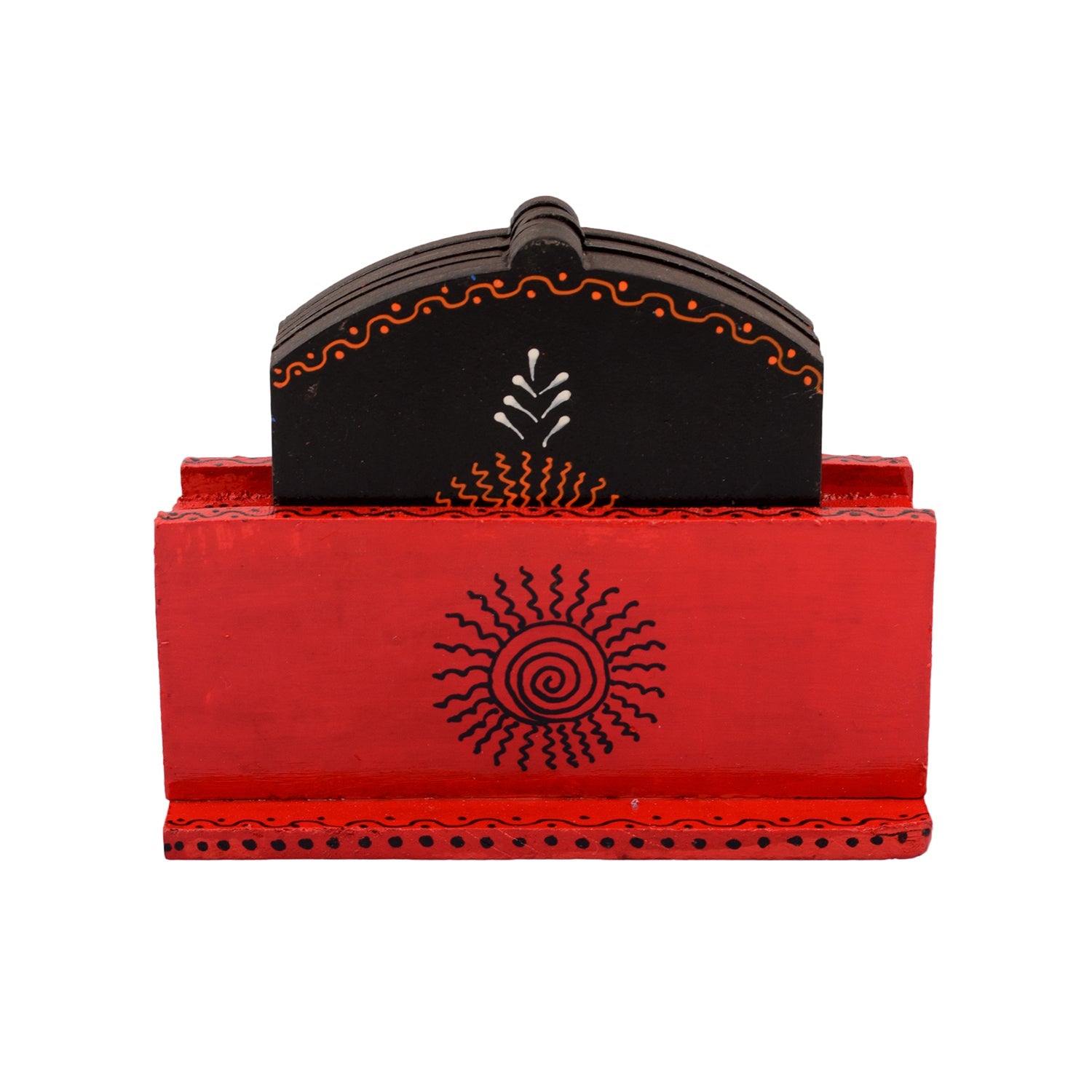 Wooden Tea Coaster Kafalo