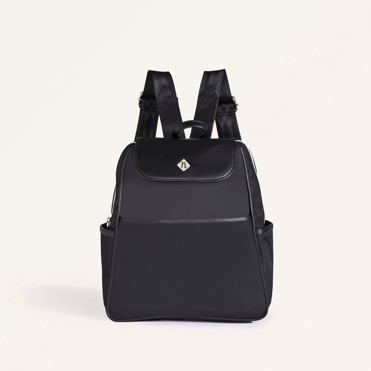 Kaizen Sleek Black Backpack Nestasia