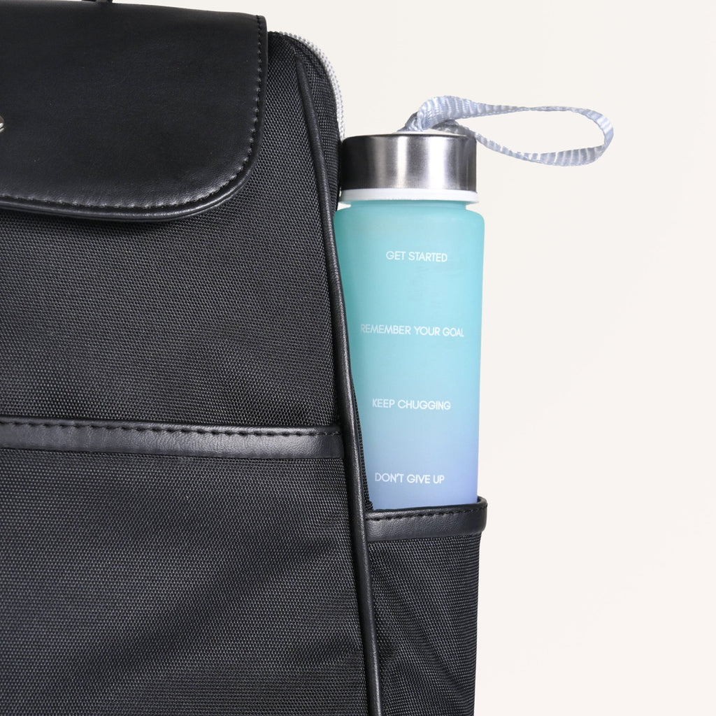 Kaizen Sleek Black Backpack Nestasia