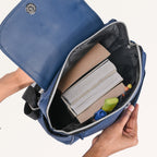 Kaizen Small Travel Backpack Navy Blue Nestasia