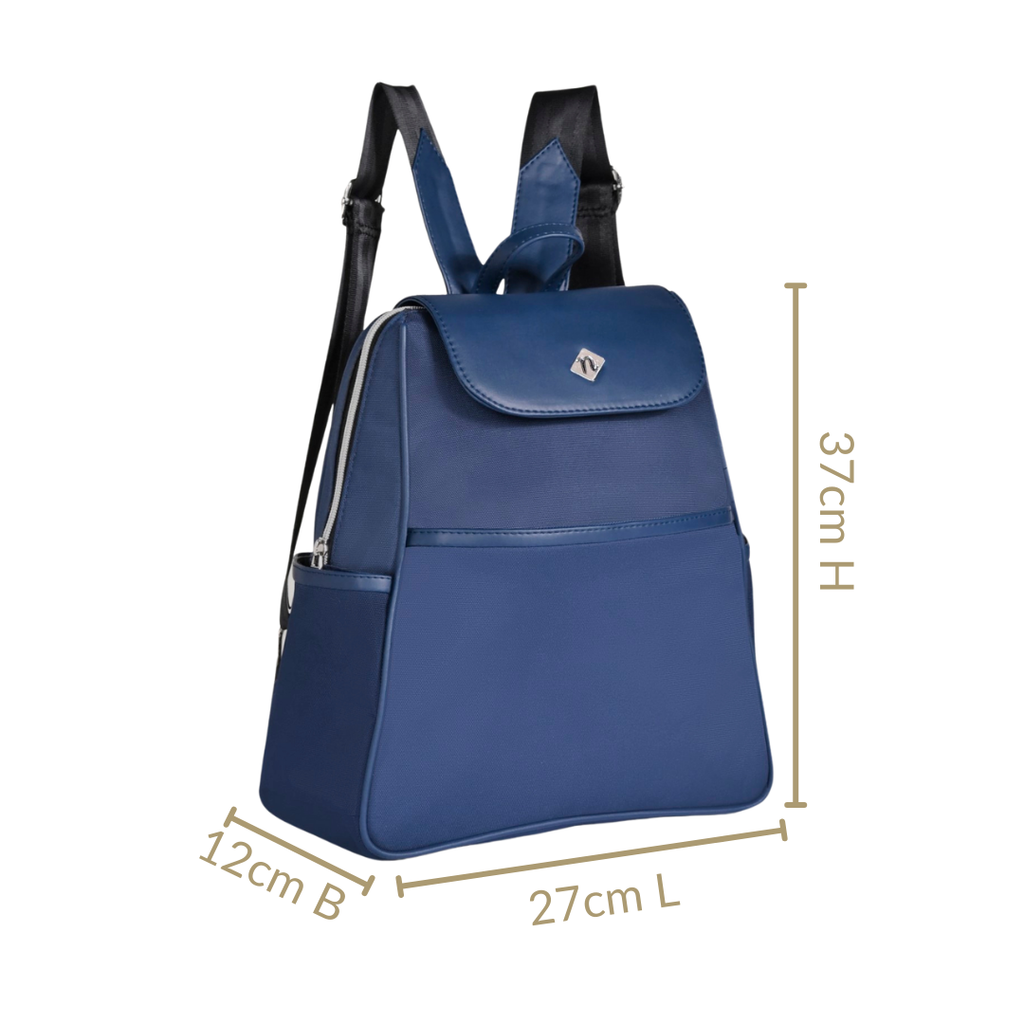Kaizen Small Travel Backpack Navy Blue Nestasia