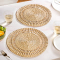 Kauna Sustainable Handmade Table Mat Set Of 2 34cm Nestasia