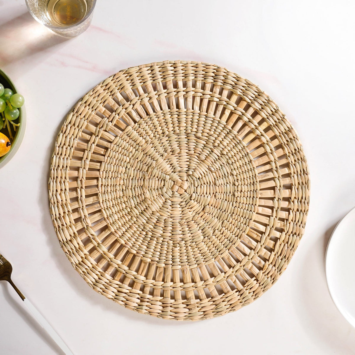 Kauna Sustainable Handmade Table Mat Set Of 2 34cm Nestasia