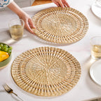Kauna Sustainable Handmade Table Mat Set Of 2 34cm Nestasia