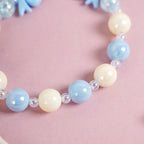 Bow Tied Blues Keychain Nestasia