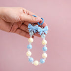Bow Tied Blues Keychain Nestasia