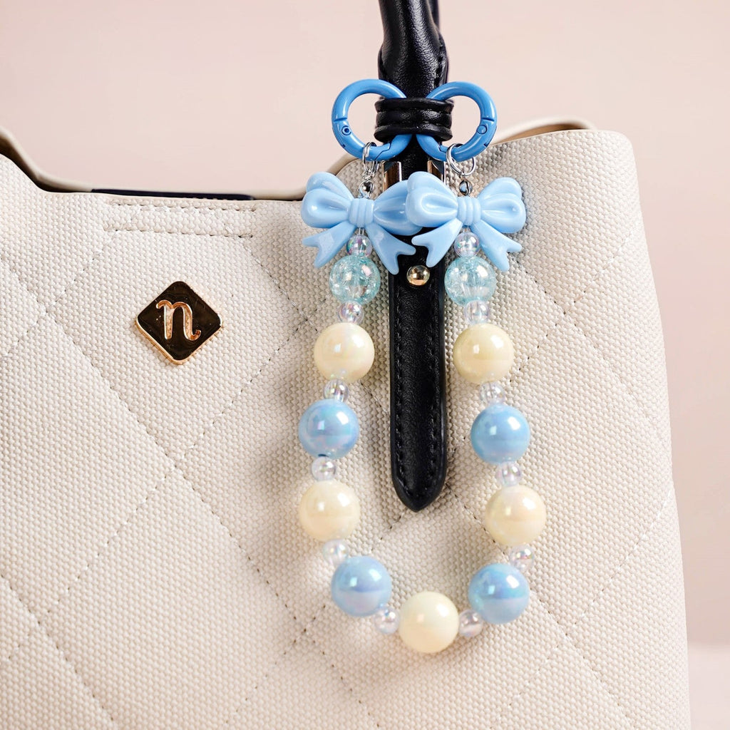 Bow Tied Blues Keychain Nestasia