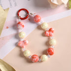 Candy Floss Daze Keychain Red And White Nestasia