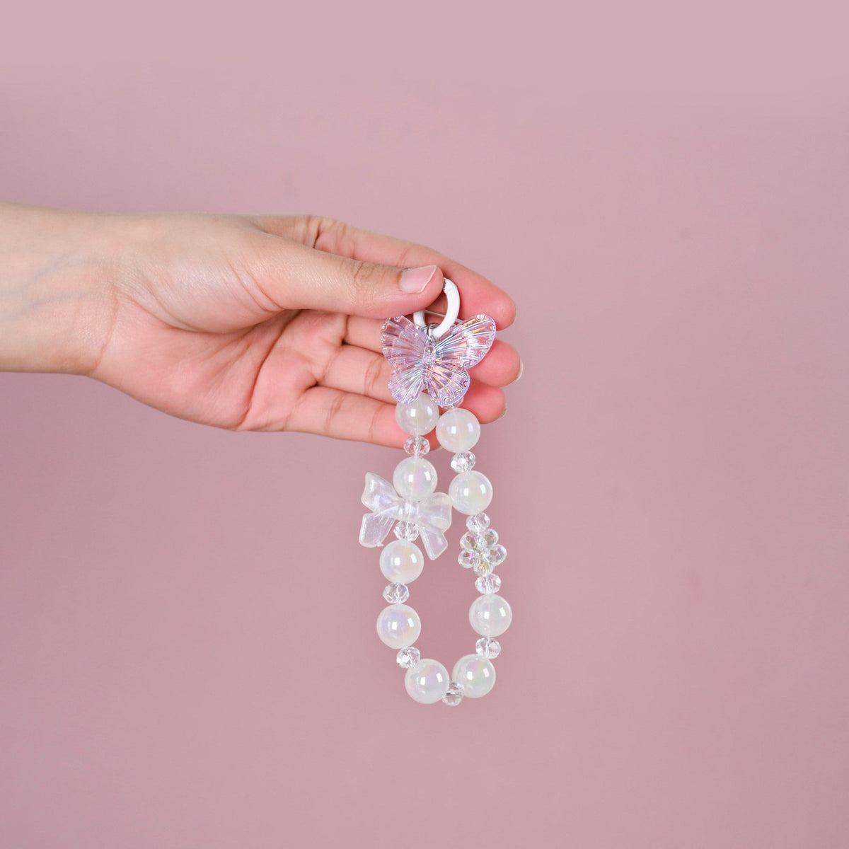 Snowfall Charm Keychain Nestasia