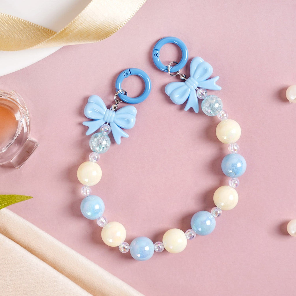 Bow Tied Blues Keychain Nestasia