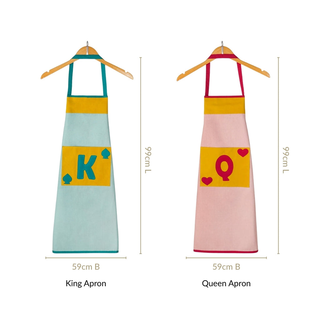 King And Queen Apron Set Nestasia