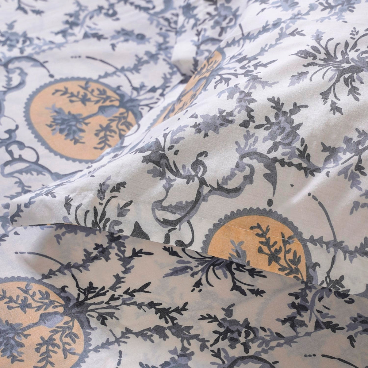 Coastal Chateau King Size Printed Cotton Bedding Set 275x275cm Nestasia