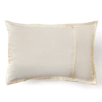 King Size Embroidered Cotton Bed Cover Off-White Nestasia