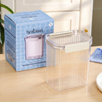 Kitchen Storage Box With Airtight Clip Lock Lid 1300ml Nestasia
