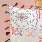 Kitsch Floral Cotton Cushion Cover 46x46cm Nestasia