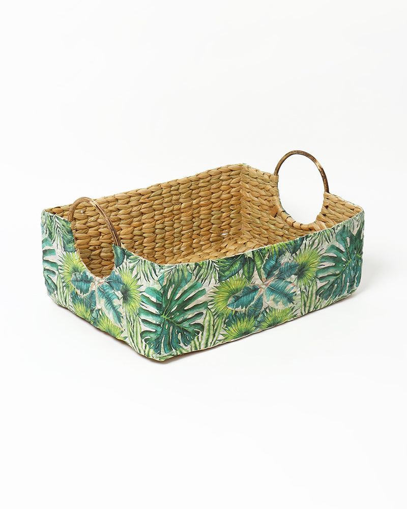 Seagrass Hamper Basket for Multifunctional Storage and Gifting