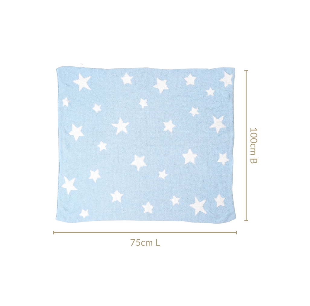Reversible Starry Sky Throw 100x75cm Nestasia