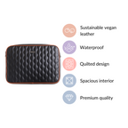 Black Laptop Sleeve Nestasia