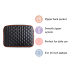 Black Laptop Sleeve Nestasia