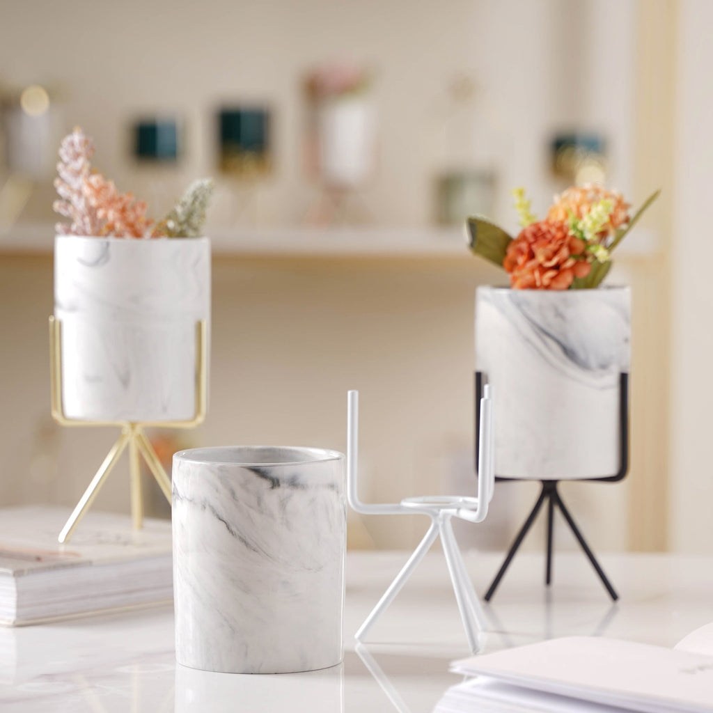 Marble Effect Plant Grower Nestasia
