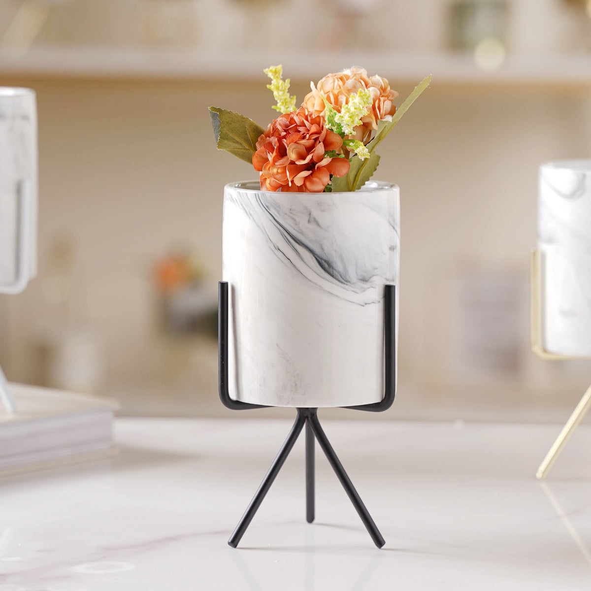 Marble Effect Plant Grower Nestasia