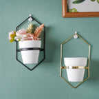 Indoor Pottery Wall Planters-Large Nestasia