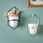 Indoor Pottery Wall Planters-Large Nestasia