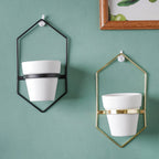 Indoor Pottery Wall Planters-Large Nestasia