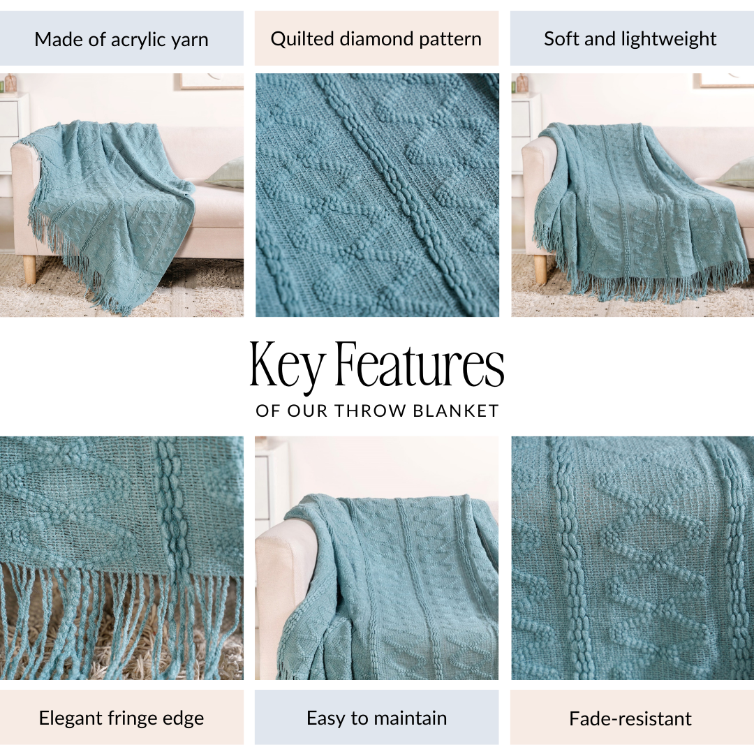 Lagoon Sofa Throw Nestasia