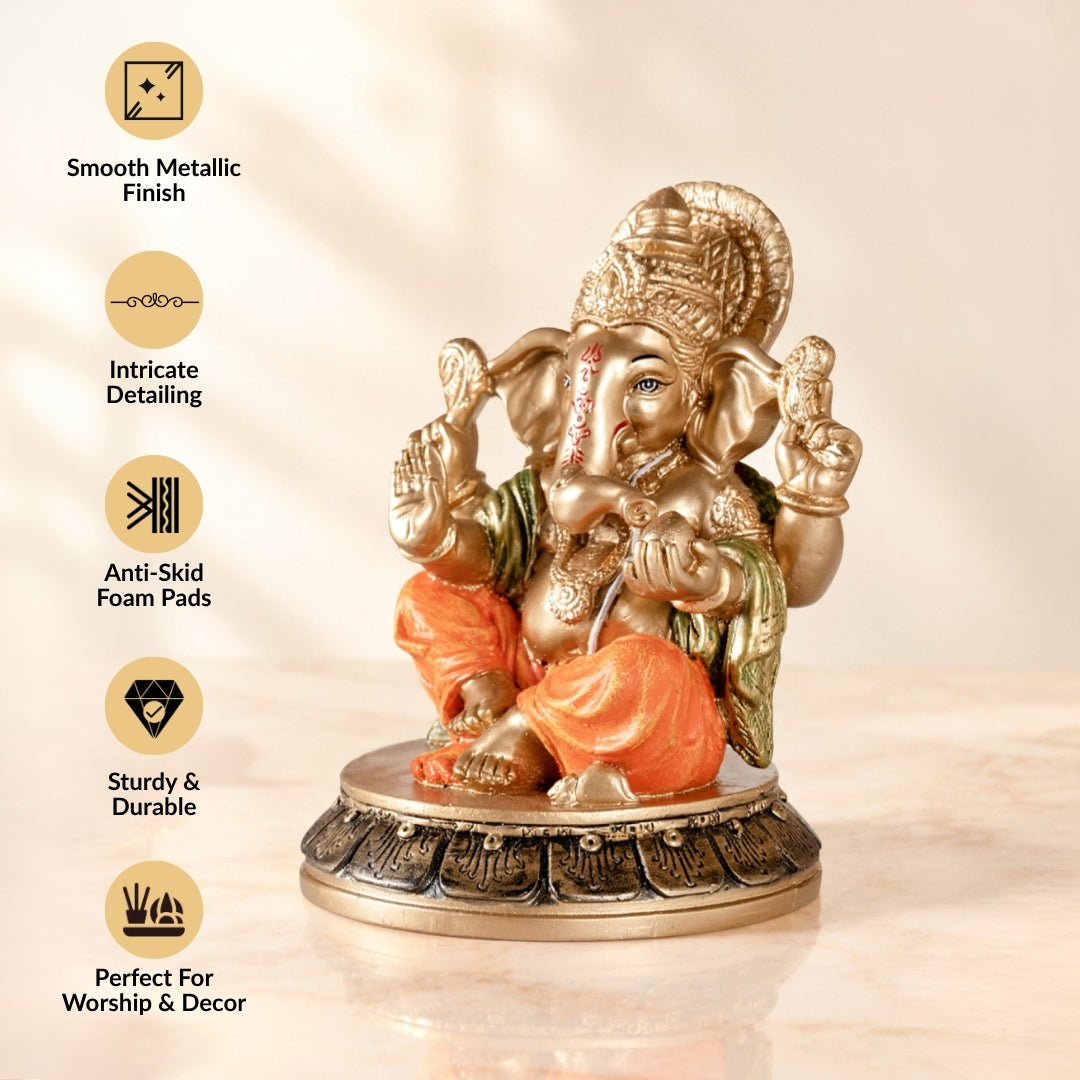 Lambodara Ganesh Idol 19cm Nestasia