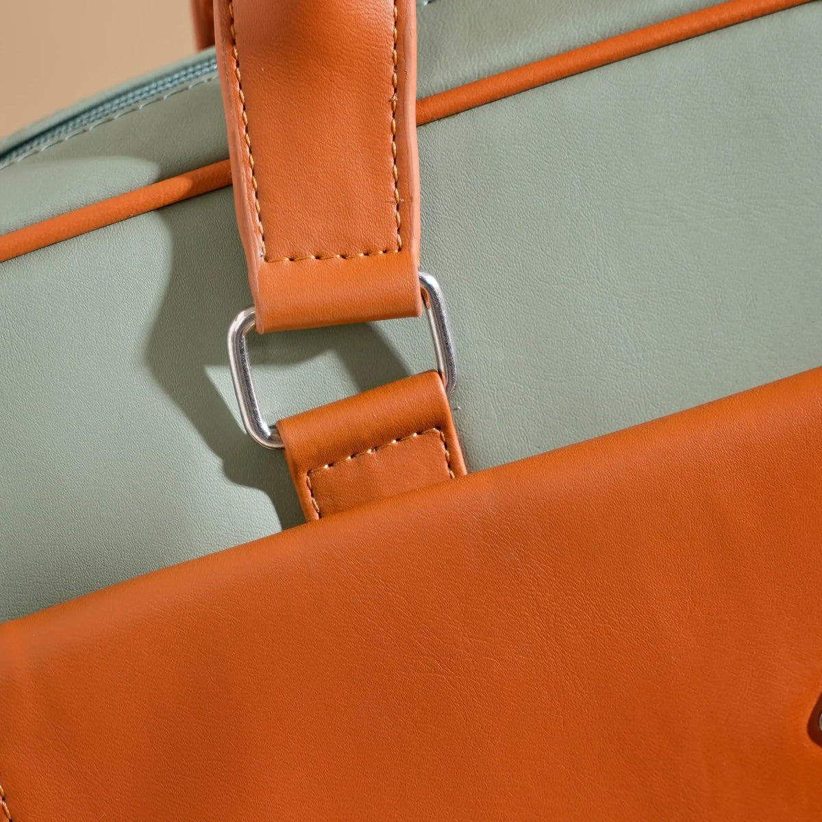 La Fusion Vegan Leather Laptop Organiser Bag 14" x 10" Nestasia