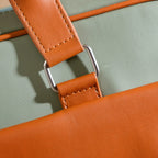 La Fusion Vegan Leather Laptop Organiser Bag 14" x 10" Nestasia
