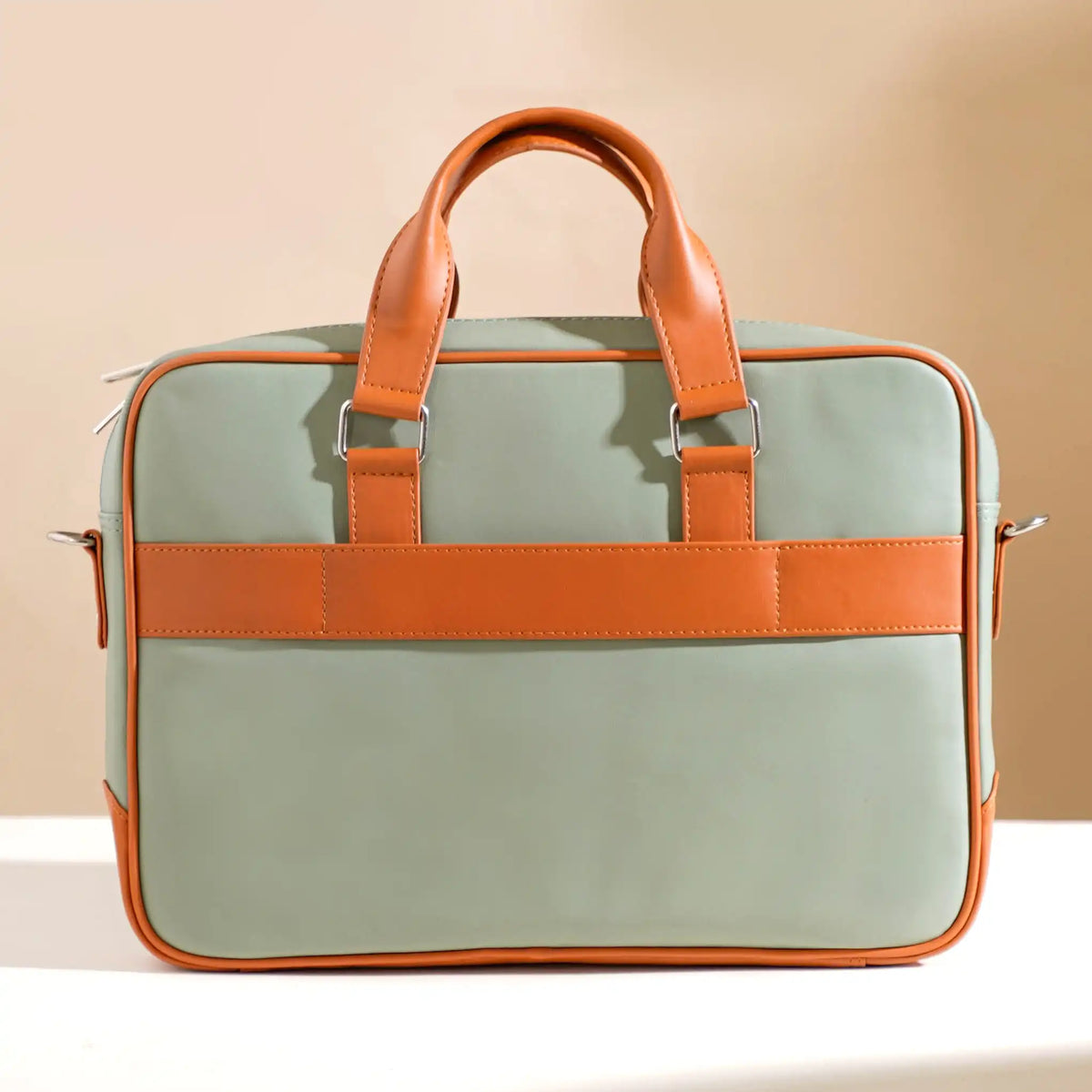 La Fusion Vegan Leather Laptop Organiser Bag 14" x 10" Nestasia