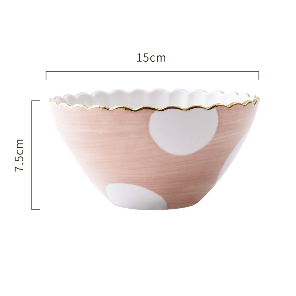 Large Ceramic Snack Bowl Nestasia