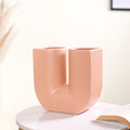 Modern Neutral Tone U Vase Nestasia
