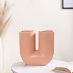 Modern Neutral Tone U Vase Nestasia