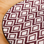 Kaleido Ceramic Dinner Plate Set Of 4 Brown 11 Inch Nestasia