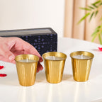 Lavender Candle Set Of 3 With Gift Box Nestasia