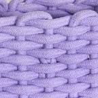 Lavender Rope Style Small Basket 21cm Nestasia