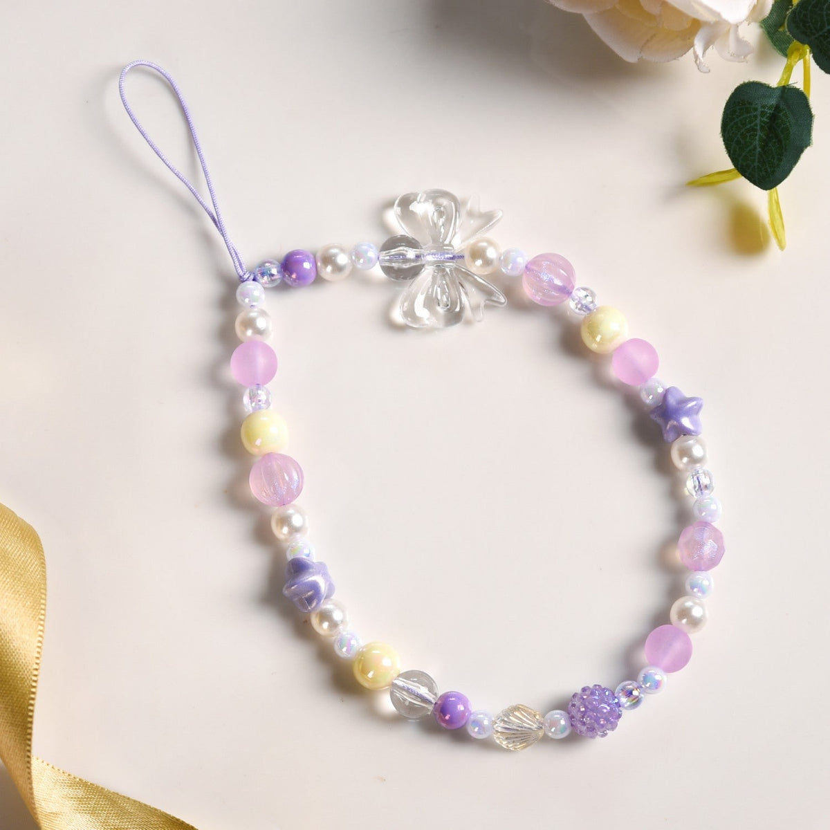 Lavender Tide Charming Phone Lanyard Nestasia
