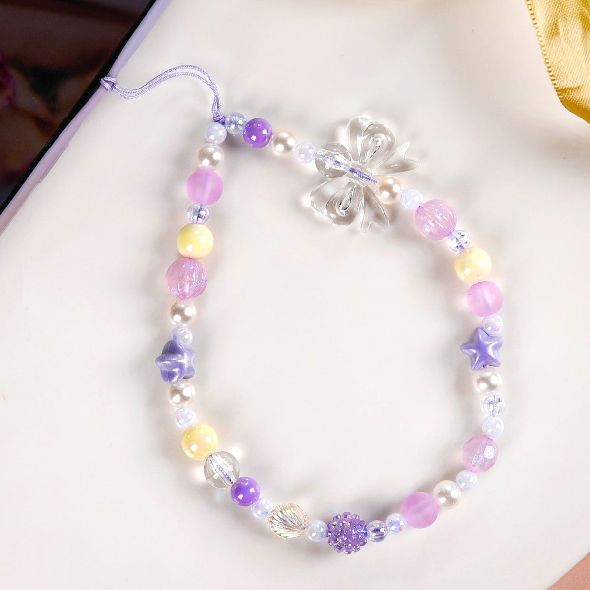 Lavender Tide Charming Phone Lanyard Nestasia