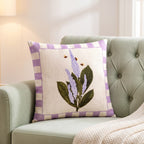 Lavender Breeze Pure Cotton Cushion Cover 46x46cm Nestasia
