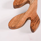 Leaf Handle Acacia Serving And Chopping Board 42x8cm Nestasia