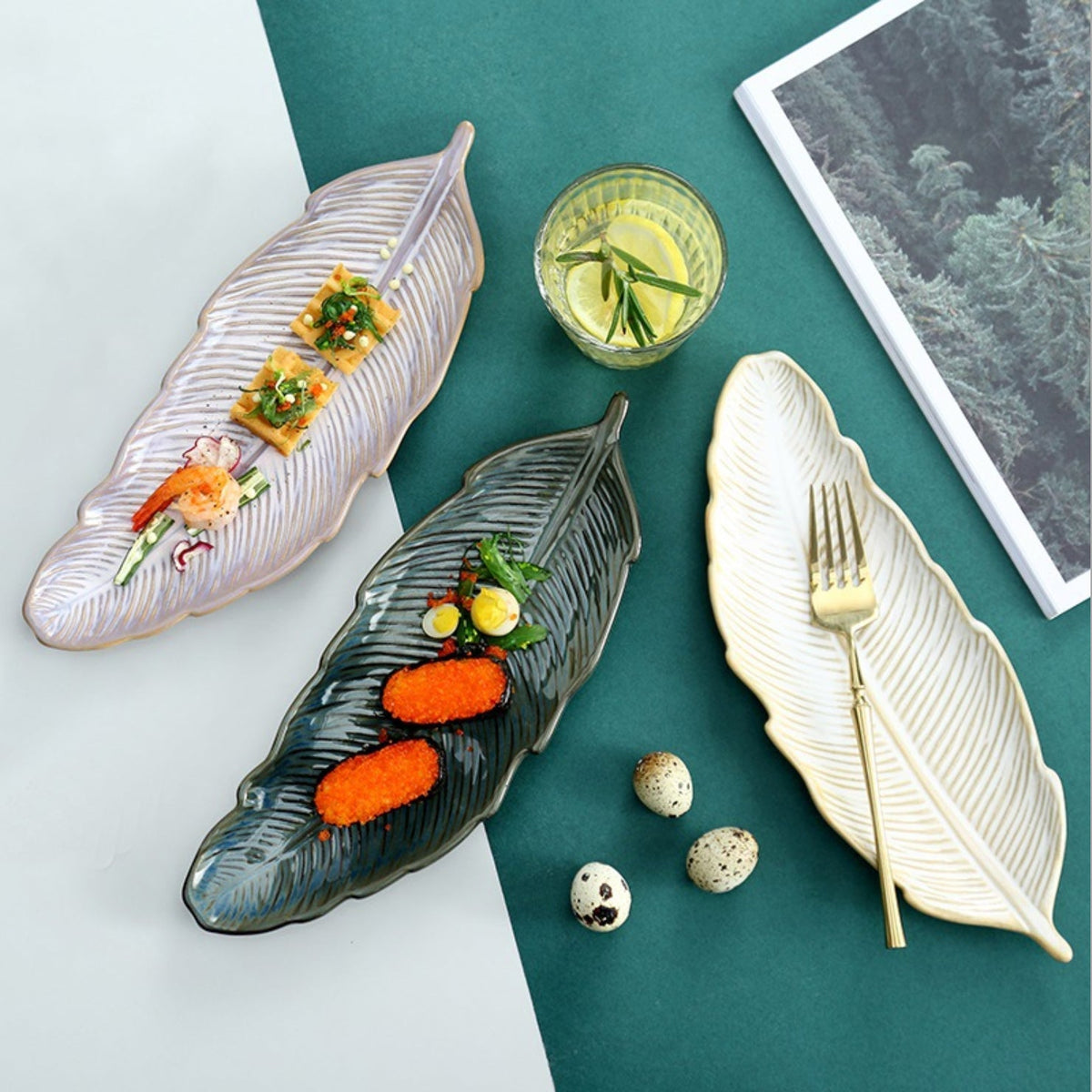 Long Leaf Plate Nestasia