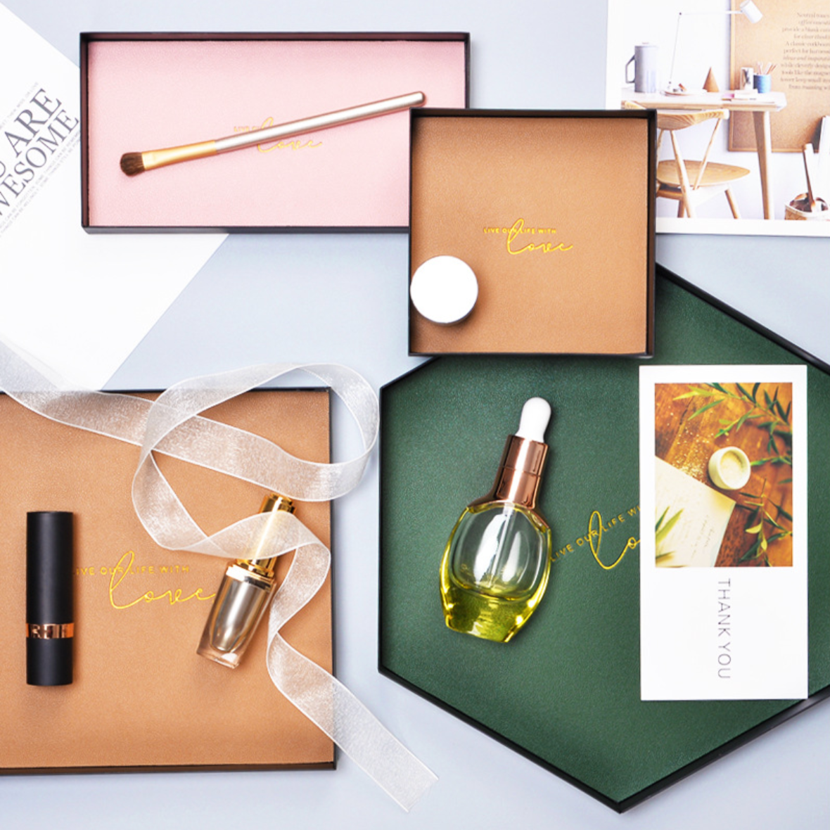 Leather Trays Nestasia
