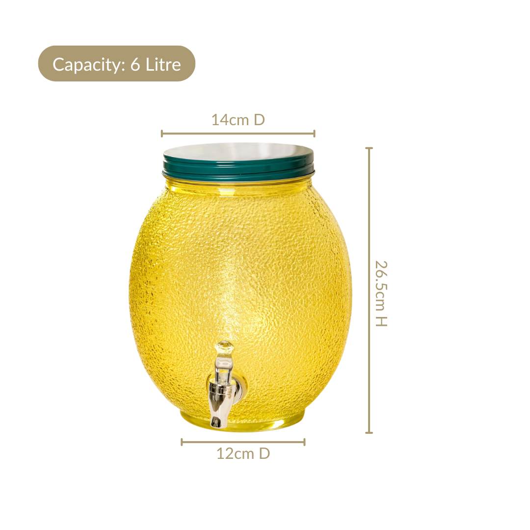 Lemon Drink Dispenser 6000ml Nestasia