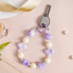 Lilac Love Charm Keychain Nestasia