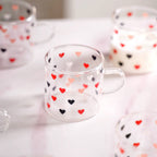 Little Hearts Cup Set Of 6 120ml Nestasia