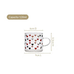Little Hearts Cup Set Of 6 120ml Nestasia