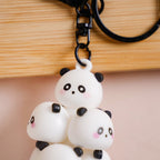 Little Pandas Keychain With Dual Hooks Nestasia